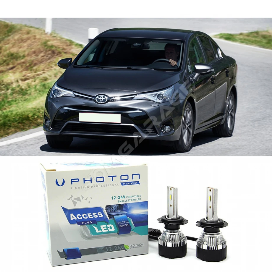 Toyota Avensis Uzun Far Ampulü HB3 Access Yeni Seri Beyaz 2009-2018