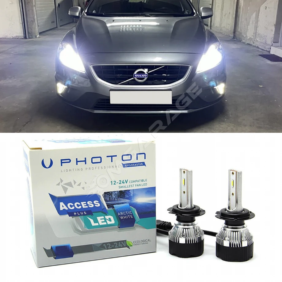 Volvo V40 Led Xenon Uzun Far Ampulü H7 Access Yeni Seri Beyaz