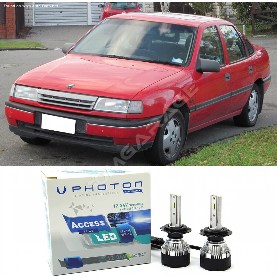 Opel Vectra Led Xenon Uzun + Kısa Far Ampulü H4 Access Yeni Seri Beyaz 1988-1995