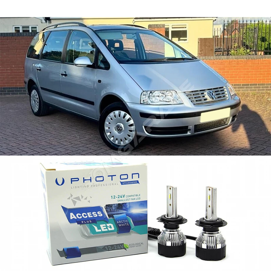 Vw Sharan Uzun Far Ampulü H1 Access Yeni Seri Beyaz 2001-2010