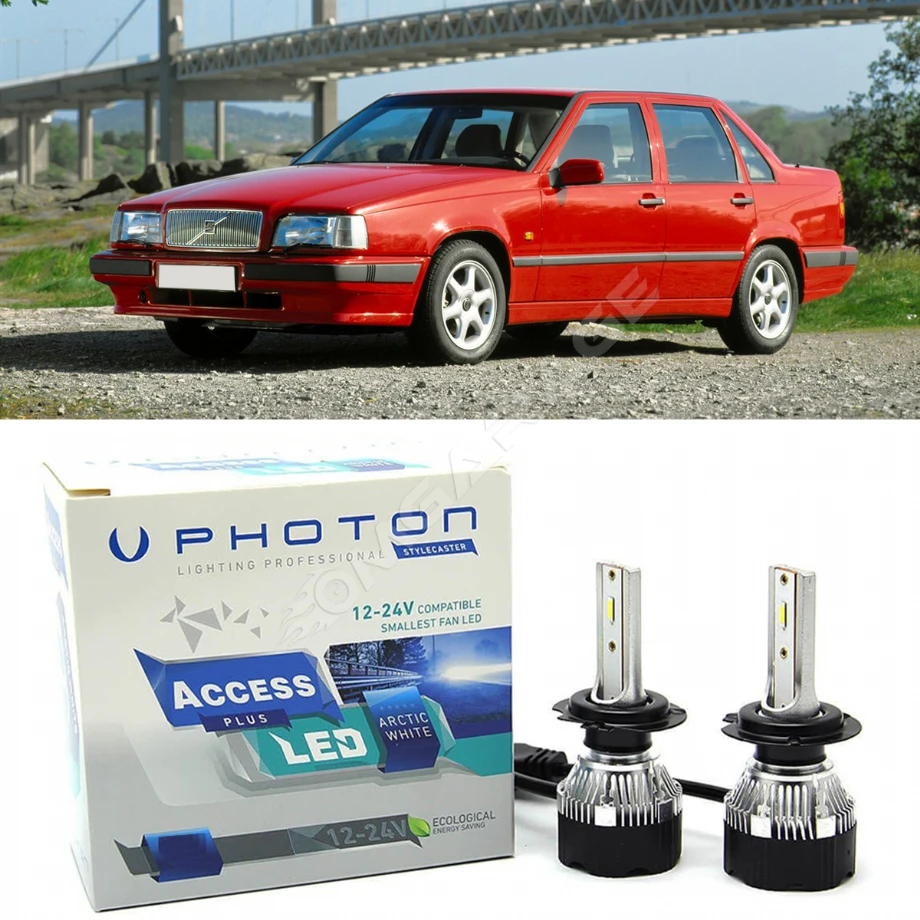 Volvo 850 Led Xenon Uzun+Kısa Far Ampulü H4 Access Yeni Seri Beyaz