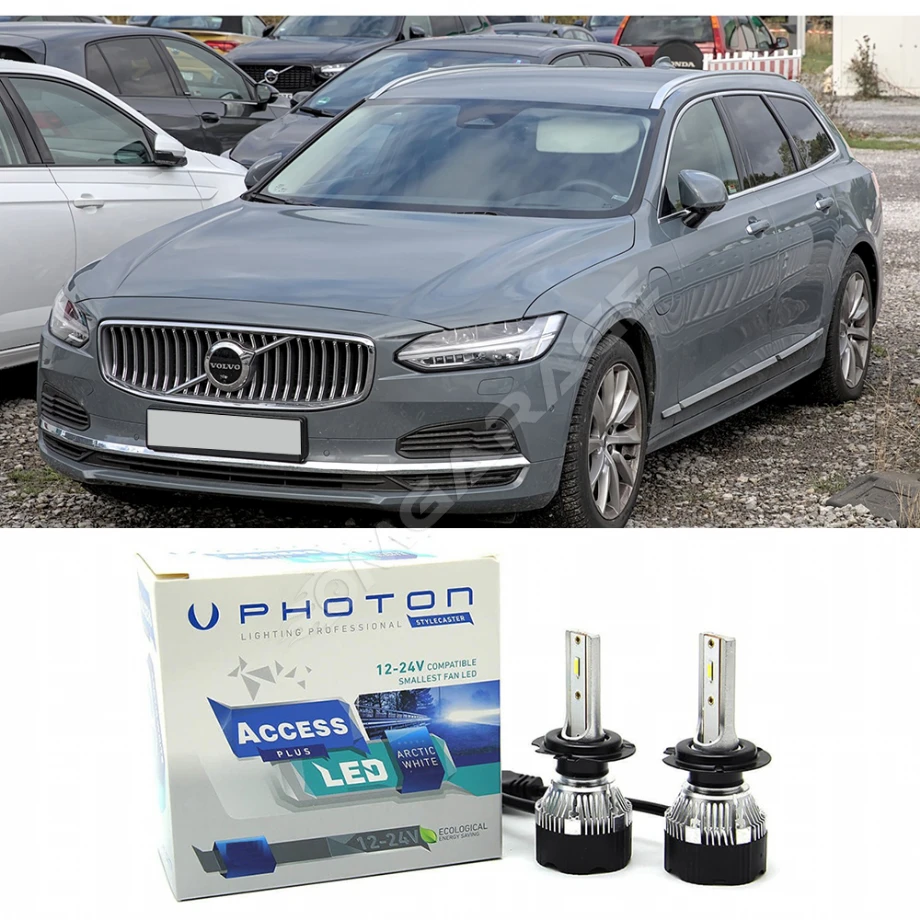 Volvo V90 Uzun Far Ampulü H11 Access Yeni Seri Beyaz 2016-2022