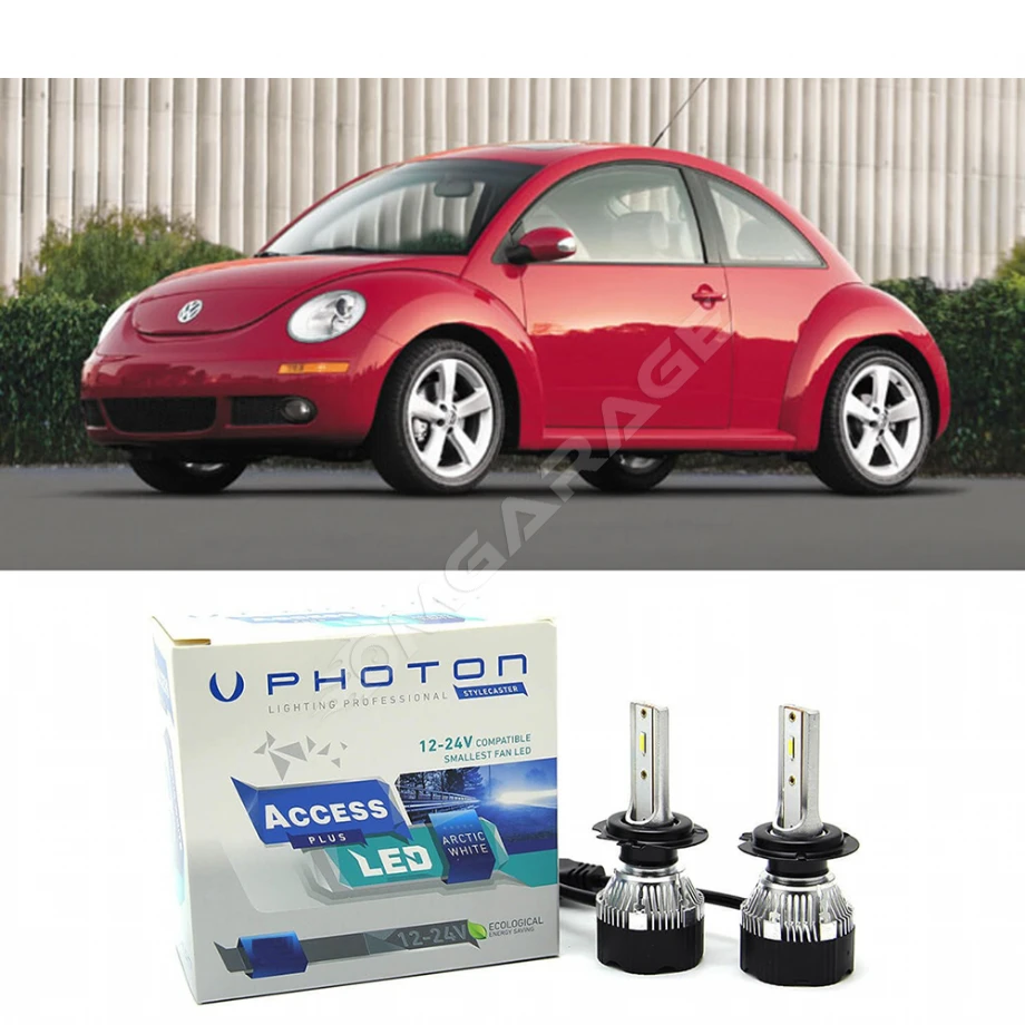 Vw Beetle Uzun Far Ampulü H1 Access Yeni Seri Beyaz 2005-2010
