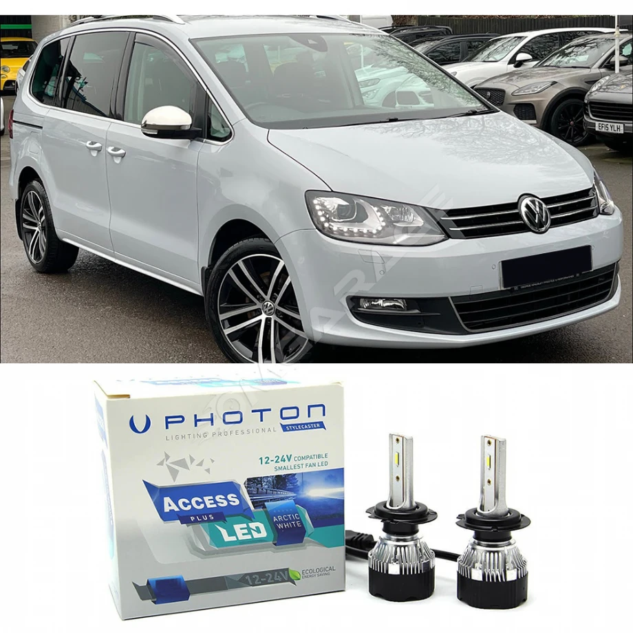 Vw Sharan Uzun Far Ampulü H7 Access Yeni Seri Beyaz 2010-2020