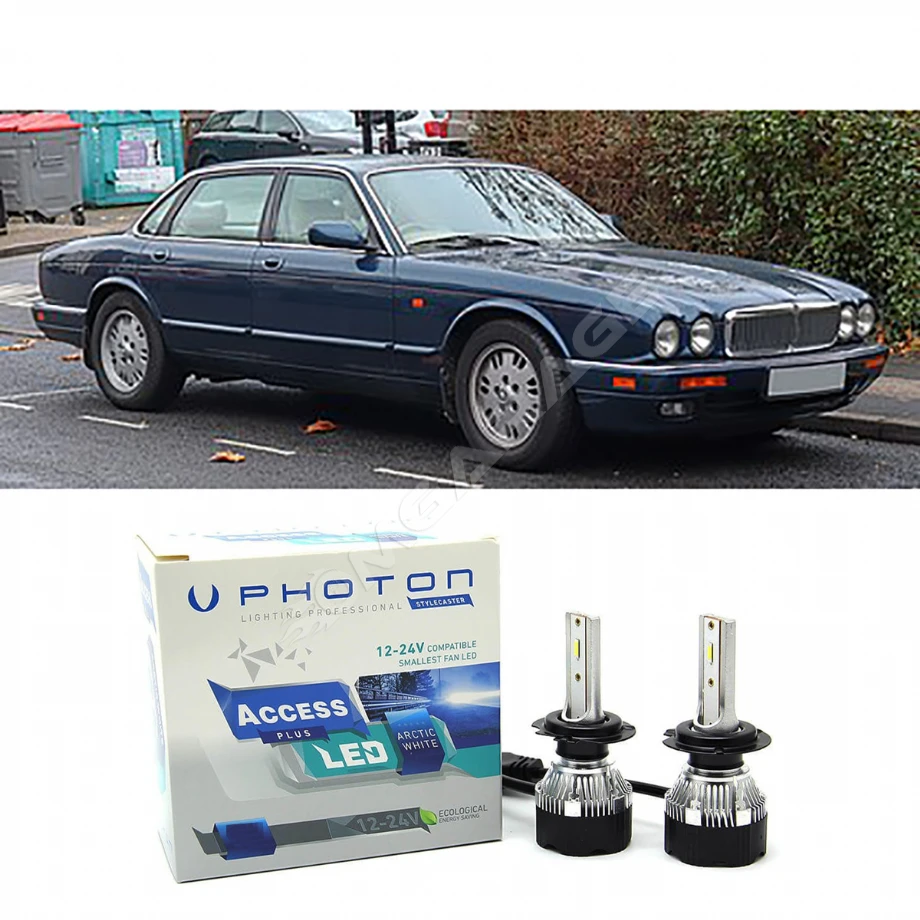 Jaguar XJ Led Xenon Uzun Far Ampulü H1 Access Yeni Seri Beyaz 1994-1997