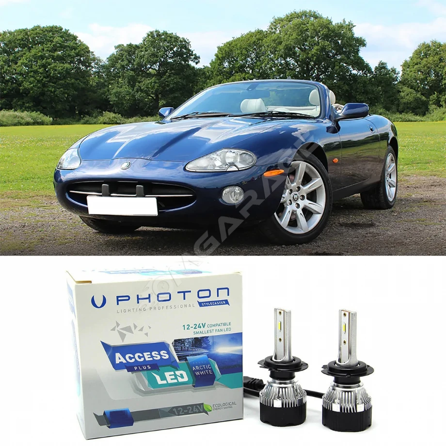Jaguar XK8 Led Xenon Kısa Far Ampulü HB3 Access Yeni Seri Beyaz
