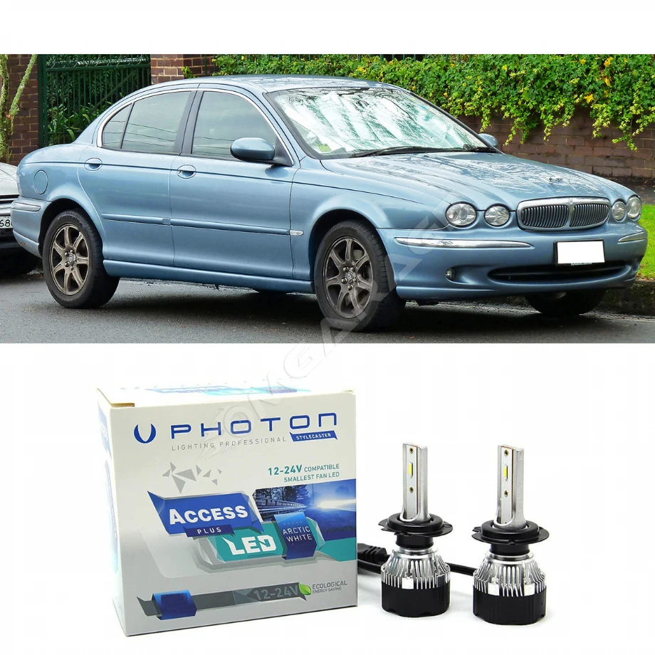 Jaguar X Type Led Xenon Uzun Far Ampulü H1 Access Yeni Seri Beyaz